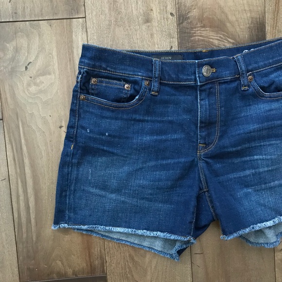 J. Crew Pants - J.Crew Jean Shorts Indigo Denim Dark Von Wash 28